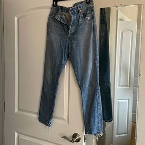 Olivia High Rise Slim Ankle Jeans